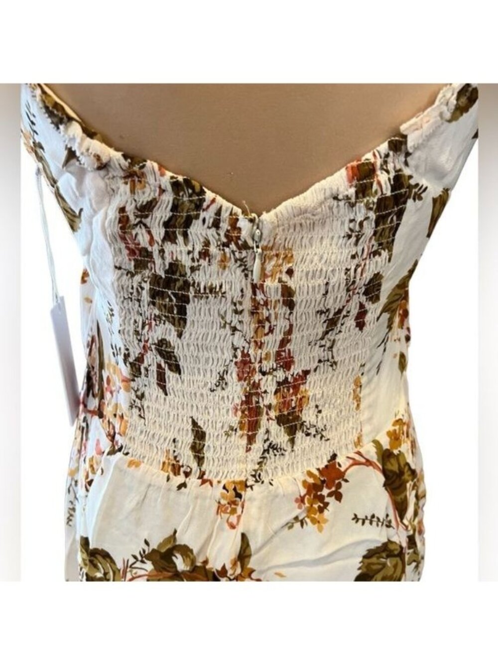 Reformation Women’s Dress Size 12 Maebry Bella Floral High Low Hem Feminine NWT - Picture 7 of 13